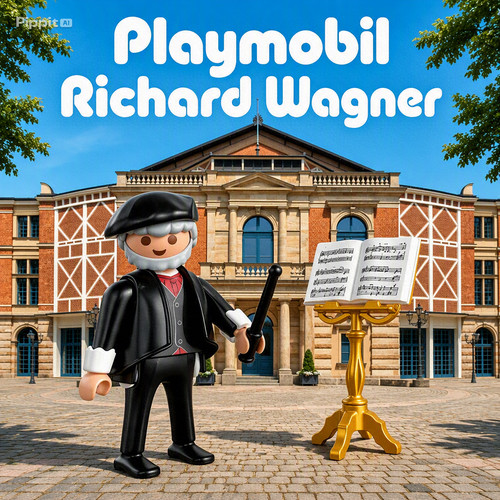 Playmobil richard wagner figur - wagner,