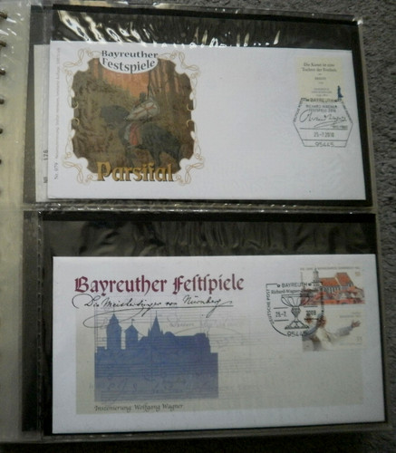 Briefmarken briefe bayreuther - briefmarken,