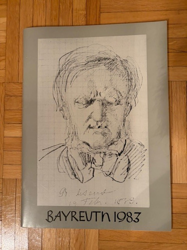 Bayreuth 1983 wagner - bayreuth,