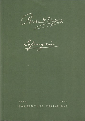 Programmheft richard wagner - iv,