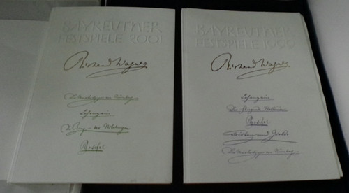 Programmhefte bayreuther - programmhefte,