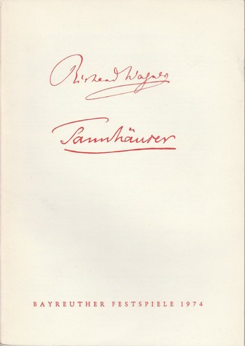 Programmheft richard wagner - ii,