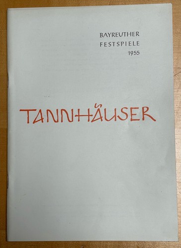 Programmheft 1955 - programmheft, 09.08.1955