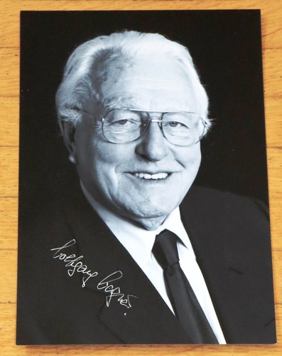 Wolfgang wagner autogramm foto - wolfgang,